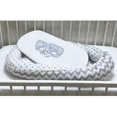 Кокон для новорожденных с печатью КП-26